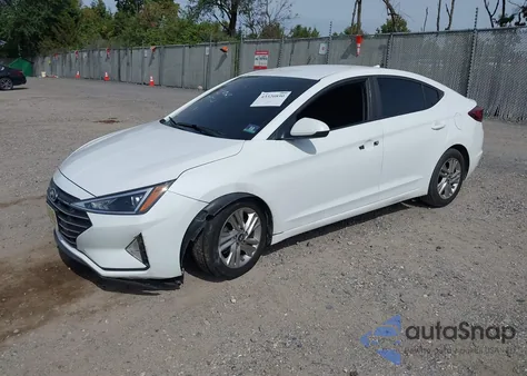 2019 Hyundai Elantra Sel from USA, damaged, VIN 5NPD84LF9KH426955
